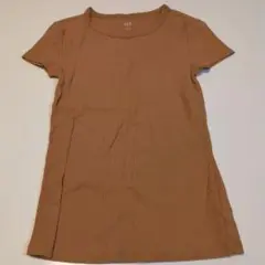 gap 黄土色　ブラウン　tシャツ