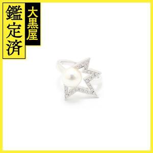TASAKI タサキ コメットプラス リング 指輪 RPI-4664-18KWG WG ダイヤ 真珠 12号 【460】2141300422821