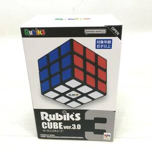 Σ未開封 BANDAI NAMCO バンダイ Rubiks CUBE ルービックキューブ ver.3.0 立体パズル おもちゃ 知育玩具 カラフル 現状品ΣK52486