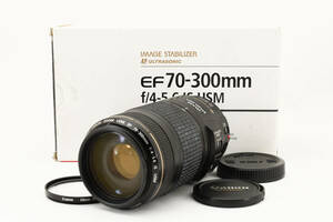 ★☆ Canon キャノン EF 70-300mm F4.5-5.6 IS USM 元箱付 #2129101 ★☆
