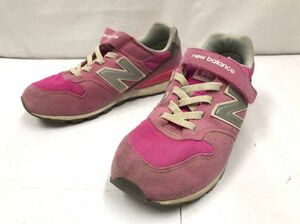 NEW BALANCE ニューバランス 996 ピンク 22.5cm ローカット スニーカー スエード KV996MAY 22092903