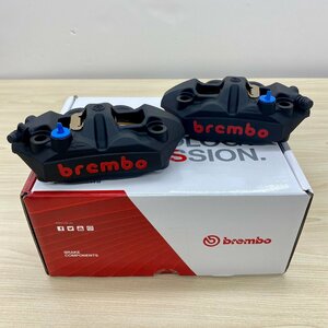 新品 ブレンボ HP 4POT ラジアルモノブロックキャリパー ブラック 108ｍｍ 左右セット brembo 220.A397.50