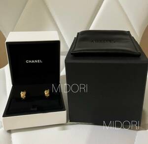 【CHANEL ココクラッシュ K18ピアス】