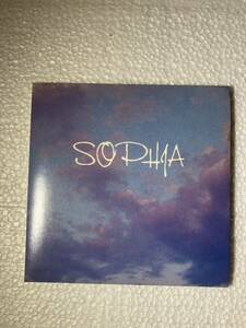 SOPHIA ソフィア インディーズ　初回限定盤CD