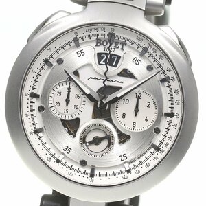 ベルト訳あり☆ ★箱付き【BOVET】ボヴェ ピニンファリーナ カンビアーノ クロノグラフ CHPIN005/E816 自動巻き メンズ_722887【ev20】