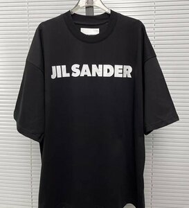 JIL SANDER ジルサンダー Tシャツ 半袖 トップス メンズ ユニセックス シンプル カジュアル ブラック L