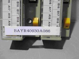 中古 TOGI PCN-4F40 インターフェイス（コネクタ端子台）2個 ＜送料別＞(BAYR40930A086)