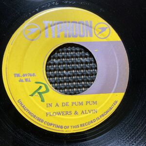 ‘72// Flowers & Alvin - In A De Pum Pum / David And Goliath