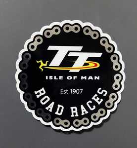 モーターサイクル ワールド レース TT マン島 アクセサリー ステッカー