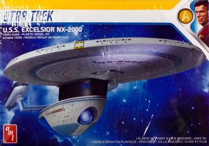 U.S.S. エクセルシオール NX-2000 スタートレック 1/1000 amt