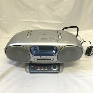 Panasonic パナソニック パーソナルＭＤシステム RX-MDX60 動作確認済み 2003年　CD　MD　ラジオ 　浦MY0321-12