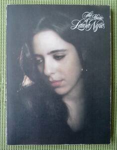 貴重！ローラ・ニーロ　The Music of LAURA NYRO ソングブック　ギタースコア　初期全曲集252ページ44曲！　送料185円　歌詞集+写真収録