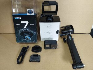 ♪GoPro HERO7 BLACK CHDHX-701-FW ウェアラブルカメラ アクションカメラ 動作確認済・中古♪