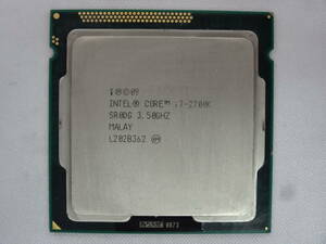 ★Intel /CPU Core i7-2700K 3.50GHz 起動確認済み★