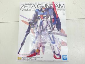 Y385-N38-385 未開封 BANDAI バンダイ MG 1/100 MSZ-006 ゼータガンダム Ver.Ka 機動戦士Zガンダム ガンプラ 現状品②