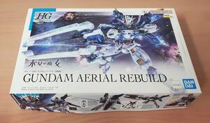 14742【未使用。未組立】バンダイ　プラモデル　機動戦士ガンダム水星の魔女　ガンダムエアリアル　HG　1/144　簡易梱包で発送