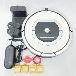 通電確認済み iRobot アイロボット Roomba ルンバ 760 ロボット掃除機 バーチャルウォール 充電器 他付属品有り R尼0322〇