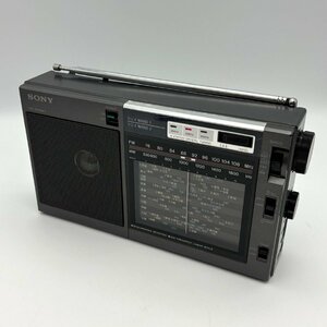 1円～/SONY/ソニー/ICF-EX5MK2/FM/ラジオ NIKKEI/MW/3-BAND/3バンド/ポータブルラジオ/オーディオ機器/通電確認済/難あり/ジャンク/W102