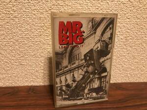 MR.BIG「LEAN INTO IT」1991年ドイツオリジナル盤カセットテープ　状態良い