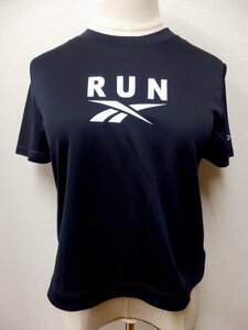 401F06◆Reebok◆Ｔシャツ◆黒◆Ｍサイズ◆リーボック