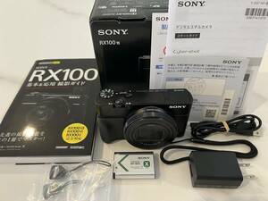 超美品!USEDSONY DSC-RX100M7!付属品完備!総シャッター数200以下!24年3月24日購入保証書付!専用ガイドブック付,保護フィルム,グリップ付!