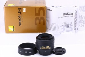 【超美品】Nikon ニコン AF-S NIKKOR 35mm F1.8 G #12574