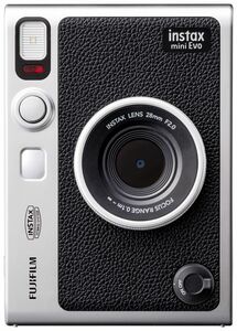 【適格請求書発行】新品 FUJIFILM フジフイルム instax mini Evo ブラック インスタントカメラ 元箱付【アルプスカメラ】240131a