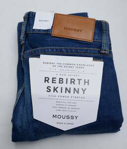 マウジー moussy Rebirth embroidery SKINNY ジーンズ 26インチ 新品・未使用
