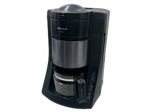 美品 Panasonic パナソニック コーヒーメーカー NC-A57 本体 全自動 ドリップコーヒー 沸騰浄水機能 煮詰まり軽減保温 食卓 ブラック