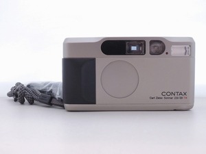 コンタックス CONTAX コンパクトフィルムカメラ チタンシルバー T2