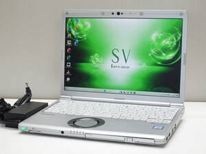 Panasonic CF-SV7 LTE対応 第8世代 Core i7 8650U 16GB SSD512GB Win11 office 12.1インチ 1920x1200 レッツノート バッテリー良好管BO-452