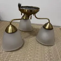 アンティーク オーヤマ照明(現:オーデリック)3灯シャンデリア シーリングライト