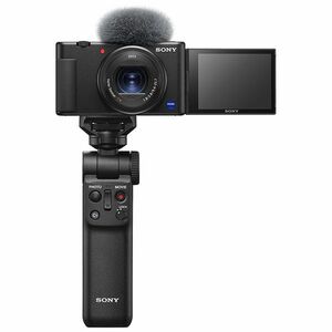 中古 １年保証 美品 SONY VLOGCAM ZV-1G シューティンググリップキット ブラック