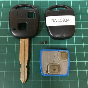 DA15924 ダイハツ 点灯あり 純正 2ボタン キーレス S320G S321G アトレー S320V S330V S321V S331V ハイゼット 青枠 スマートキー