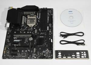 動作保証★マザーボード ATX MSI Z490-S01 LGA1200 付属品付★025