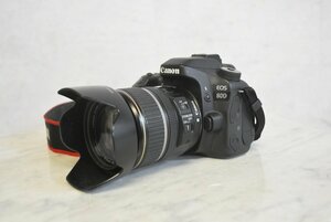 K●【中古】Canon EOS 80D/EF-S 17-85 1.4-5.6 IS USM 17-85mm レンズ付き デジタル一眼レフカメラ キャノン