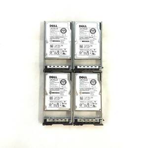 K6042472 DELL 600GB SAS 10K 2.5インチ HDD 4点【中古動作品】