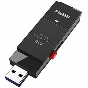 バッファロー SSD 外付け 500GB USB3.2 Gen2 読込速度600MB/秒 PS5/PS4メーカー動作確認済 コンパクト 小型 T