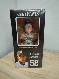 当時物　福岡ソフトバンクホークス　川崎宗則　ボブルヘッド人形 フィギュア SoftBank Hawks Real Bobble Head Doll おもちゃ 飾り物 野球