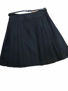 C 美品 INDIVI インディヴィ スカート プリーツスカート サイズ05 黒 ブラック フォーマル