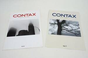 コンタックス　システムカタログ　Vlo.6　＆　コンタックス　カメラレンズカタログ　Vol.1