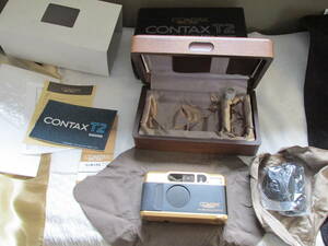 未使用品　CONTAX コンタックス T2 60years / Carl Zeiss Sonnar 38mm F2.8 T* 記念モデル