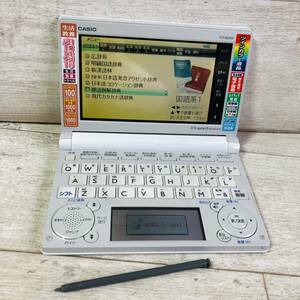 ■中古美品 casio カシオ EX-word XD-B6500 電子辞書 ホワイト■サ1 