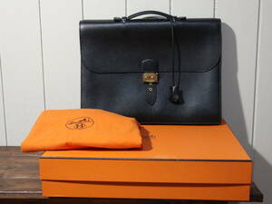 1992年製　HERMES　エルメス　Sac a depeches briefcase　サックアデペッシュ　/ ブリーフケース　バッグ　メンズ　書類カバン　