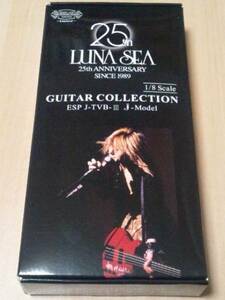 ベーシストLUNA SEA Guitar collection 1/8 フィギュアESP ミニチュアベースJ-Modelジェイ小野瀬潤ルナシーBASEミニチュアギター