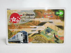 12280◆スイカ Suica【 Japan Endless Discovery ジャパンエンドレスディスカバリー 】デポのみ 残高無し USED中古