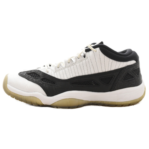 NIKE ナイキ 2011年製 AIR JORDAN 11 RETRO LOW IE GS エアジョーダン11 レトロ ロー カットスニーカー US7Y ホワイト/ブラック