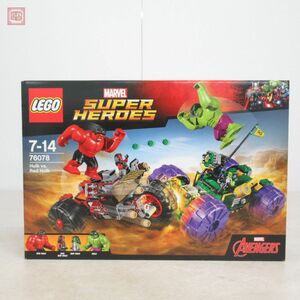 未開封 レゴ スーパーヒーローズ 76078 ハルクVSレッドハルク LEGO MARVEL SUPER HEROES【20