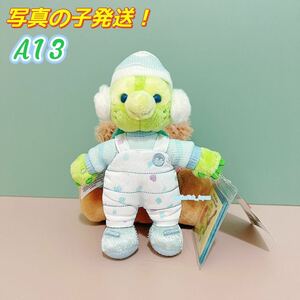 【A13☆終売品】オルメル　冬ウィンターぬいぐるみキーホルダー　香港ディズニー
