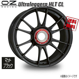 OZレーシング OZ Ultraleggera HLT CL マットブラック 19インチ 8.5J+53 1本 84 業販4本購入で送料無料